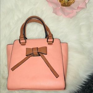 Peach purse